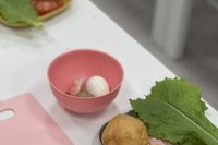 요리미술 - 미니버거 도시락